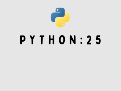 Python: Top 25